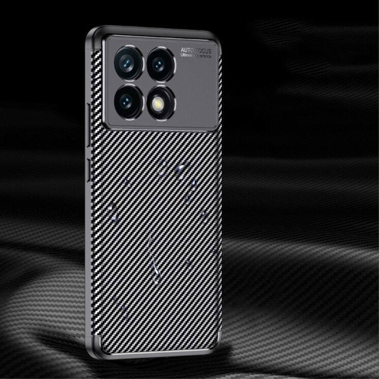 Защитный чехол Deexe Fusion для Xiaomi Poco F6 Pro - Black: фото 4 из 9