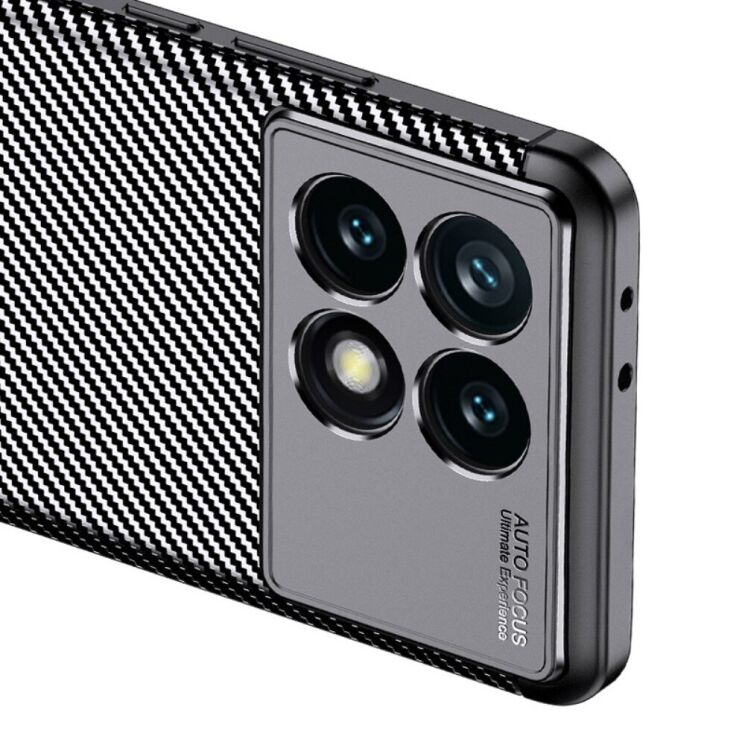 Защитный чехол Deexe Fusion для Xiaomi Poco F6 Pro - Black: фото 9 из 9