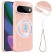 Защитный чехол Deexe Glitter Case with MagSafe для Google Pixel 11 Pro XL - Pink (426007P). Фото 1 из 7
