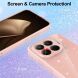 Защитный чехол Deexe Glitter Case with MagSafe для Xiaomi 17T Pro - Blue (422361L). Фото 2 из 8