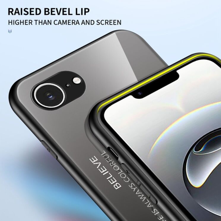 Захисний чохол Deexe Gradient Color для Apple iPhone 16e - Rose: фото 4 з 13