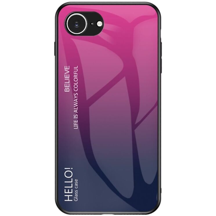 Захисний чохол Deexe Gradient Color для Apple iPhone 16e - Rose: фото 1 з 13