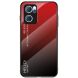 Защитный чехол Deexe Gradient Color для OPPO Reno 7 5G Chinese - Black / Red (295700BR). Фото 1 из 8
