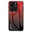 Защитный чехол Deexe Gradient Color для Realme 15T - Red / Black (401317RB)