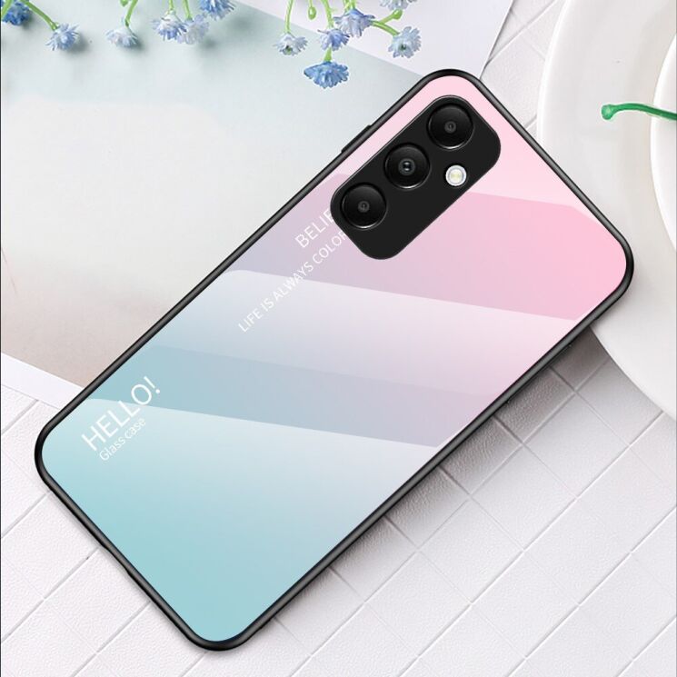 Защитный чехол Deexe Gradient Color для Samsung Galaxy A35 (A356) - Pink / Blue: фото 2 из 11