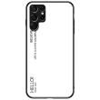 Защитный чехол Deexe Gradient Color для Samsung Galaxy S22 Ultra - White (289916W)