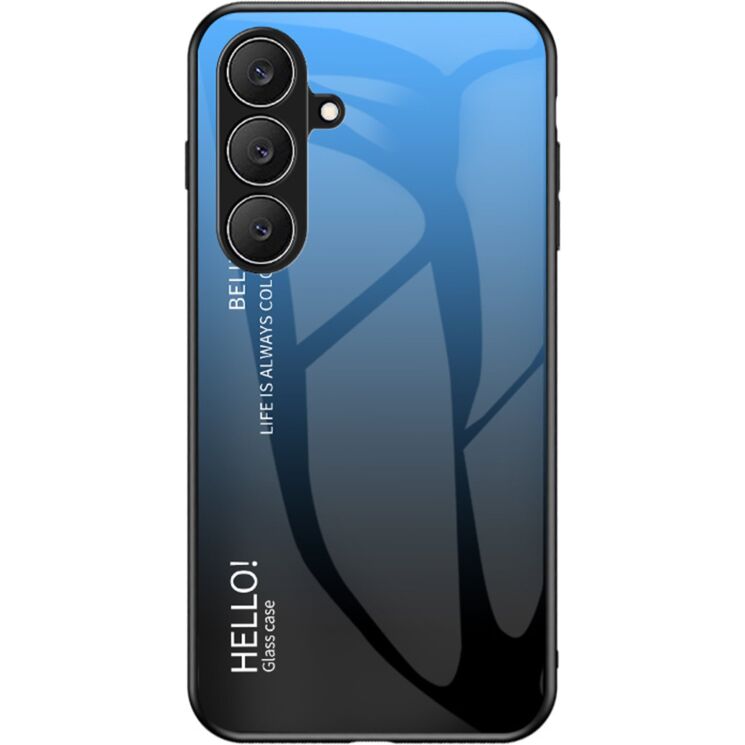 Защитный чехол Deexe Gradient Color для Samsung Galaxy S26 FE - Black / Blue (412752BL) Защитный чехол Deexe Gradient Color для Samsung Galaxy S26 FE - Black / Blue: фото 1 из 6