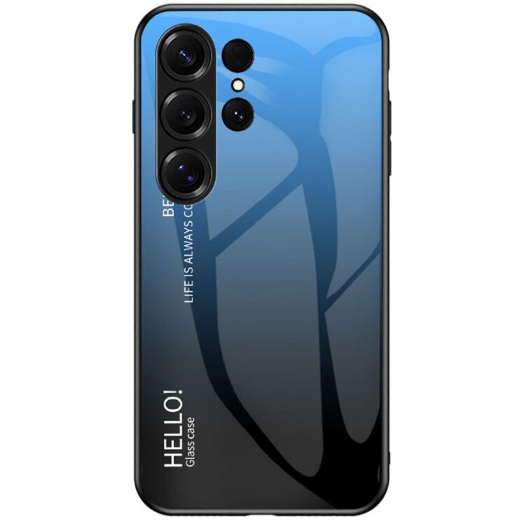 Захисний чохол Deexe Gradient Color для Samsung Galaxy S26 Ultra - Blue / Black: фото 1 з 6