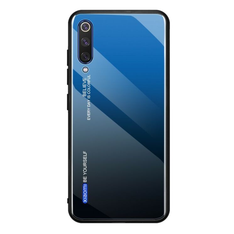 Защитный чехол Deexe Gradient Color для Xiaomi Mi A3 / Mi CC9e - Blue/Black: фото 1 из 12