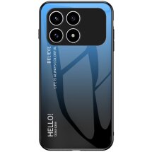 Захисний чохол Deexe Gradient Color для Xiaomi Poco F8 Pro - Blue / Black: фото 1 з 8