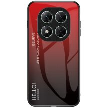 Защитный чехол Deexe Gradient Color для Xiaomi Poco X7 - Red / Black: фото 1 из 7