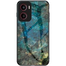 Захисний чохол Deexe Gradient Pattern для Motorola Moto G05 - Emerald: фото 1 з 6