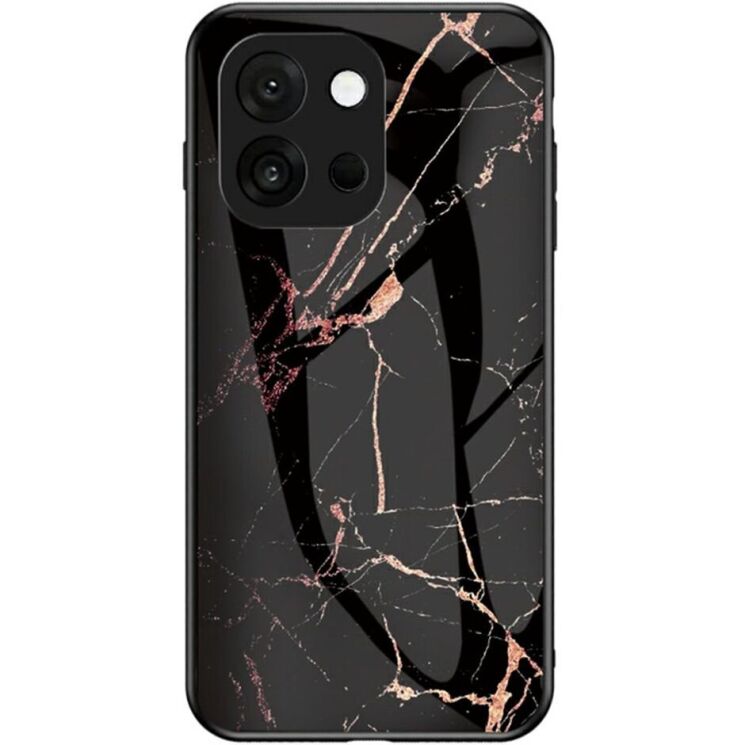 Захисний чохол Deexe Gradient Pattern для OnePlus 13T - Gold / Black: фото 1 з 10