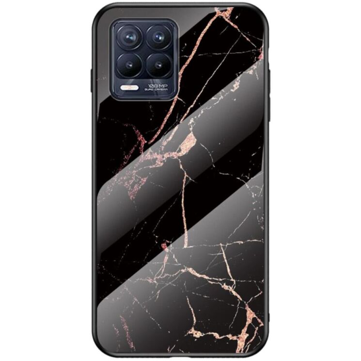 Защитный чехол Deexe Gradient Pattern для Realme 8 / 8 Pro - Black / Gold: фото 1 из 11