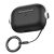 Защитный чехол Deexe Headset Style для Apple AirPods Pro 2 - Black / White: фото 1 из 11