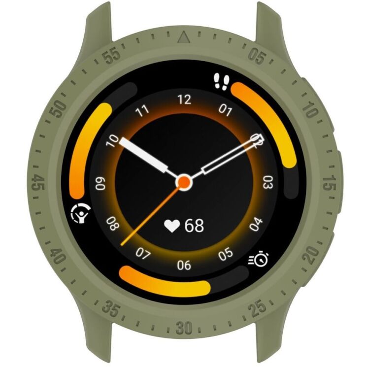 Защитный чехол Deexe Hollow Cover для Garmin Venu 3 - Green: фото 6 из 8