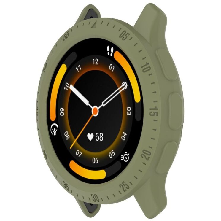 Защитный чехол Deexe Hollow Cover для Garmin Venu 3 - Green: фото 4 из 8