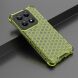 Защитный чехол Deexe Honeycomb Series для Xiaomi 14T Pro - Green (365639G). Фото 3 из 5