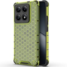 Защитный чехол Deexe Honeycomb Series для Xiaomi 14T Pro - Green: фото 1 из 5