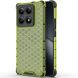 Защитный чехол Deexe Honeycomb Series для Xiaomi 14T Pro - Green (365639G). Фото 1 из 5