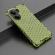 Захисний чохол Deexe Honeycomb Series для Xiaomi Poco X7 Pro - Green (371740G). Фото 3 з 5