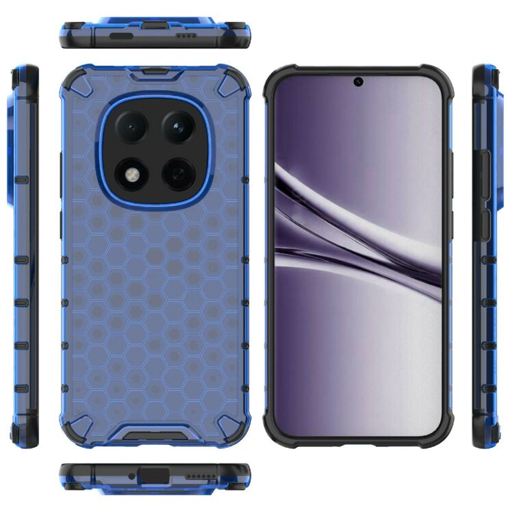 Защитный чехол Deexe Honeycomb Series для Xiaomi Redmi Note 15 Pro 5G - Grey: фото 4 з 5