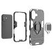Защитный чехол Deexe Hybrid Case для Apple iPhone 16 - Black (360713B). Фото 5 из 6