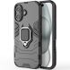 Защитный чехол Deexe Hybrid Case для Apple iPhone 16 - Black (360713B). Фото 2 из 6