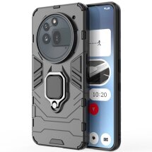 Защитный чехол Deexe Hybrid Case для Nothing Phone (3a) Pro - Black: фото 1 из 5