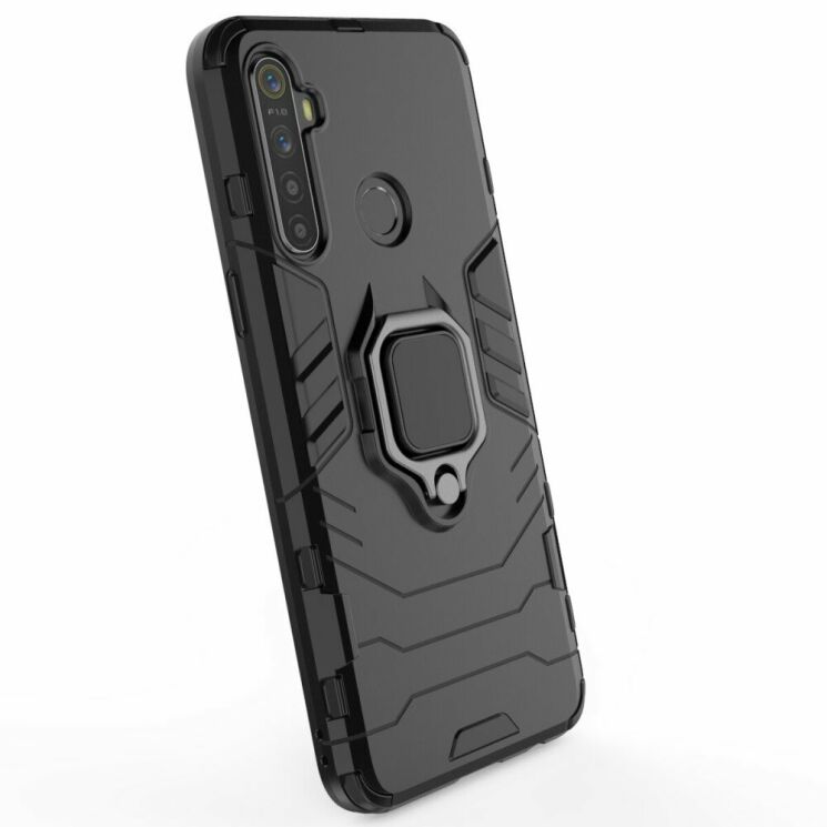 Защитный чехол Deexe Hybrid Case для Realme 5 / Realme 6i / Realme C3 - Black: фото 7 из 9