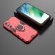 Захисний чохол Deexe Hybrid Case для Samsung Galaxy S23 FE - Red (334479R). Фото 4 з 5