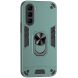 Защитный чехол Deexe Hybrid Shell для Infinix Hot 50 Pro Plus - Green (376206G). Фото 1 из 7