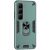 Захисний чохол Deexe Hybrid Shell для Infinix Hot 60 Pro Plus - Green: фото 1 з 7