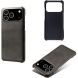 Захисний чохол Deexe Leather Back Cover для iPhone 18 Pro / 17 Pro - Black (423614B). Фото 4 з 5