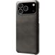 Захисний чохол Deexe Leather Back Cover для iPhone 18 Pro / 17 Pro - Black (423614B). Фото 1 з 5