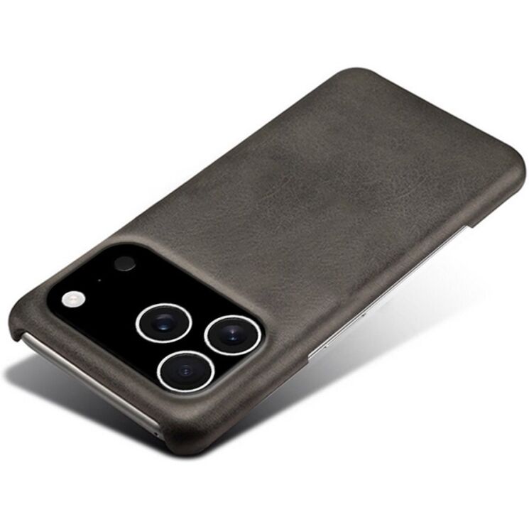 Захисний чохол Deexe Leather Back Cover для iPhone 18 Pro / 17 Pro - Black (423614B) Захисний чохол Deexe Leather Back Cover для iPhone 18 Pro / 17 Pro - Black: фото 5 з 5