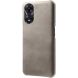 Захисний чохол Deexe Leather Back Cover для OPPO A38 / A18 - Grey (338841H). Фото 1 з 4
