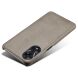 Захисний чохол Deexe Leather Back Cover для OPPO A38 / A18 - Grey (338841H). Фото 3 з 4