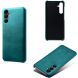 Защитный чехол Deexe Leather Back Cover для Samsung Galaxy A16 (A165) - Green (365269G). Фото 2 из 4