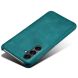 Защитный чехол Deexe Leather Back Cover для Samsung Galaxy A16 (A165) - Green (365269G). Фото 3 из 4