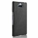 Защитный чехол Deexe Leather Back Cover для Sony Xperia 10 Plus - Black (202213B). Фото 3 из 8