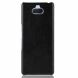 Защитный чехол Deexe Leather Back Cover для Sony Xperia 10 Plus - Black (202213B). Фото 2 из 8