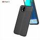 Защитный чехол Deexe Leather Cover для Google Pixel 4 - Dark Blue (236006DB). Фото 8 из 11