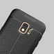 Защитный чехол Deexe Leather Cover для Samsung Galaxy J2 Core (J260) - Dark Blue (206302DB). Фото 7 из 10
