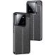 Защитный чехол Deexe Leather Cover для Xiaomi 15 Pro - Black (371100B). Фото 3 из 11