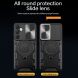 Захисний чохол Deexe Magnetic Space для Samsung Galaxy A35 (A356) - Black (354807B). Фото 9 з 11
