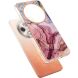 Защитный чехол Deexe Marble Case для OPPO Reno 12 F/FS - Rose Gold (377801RG). Фото 3 из 8