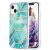 Захисний чохол Deexe Marble Pattern для Apple iPhone 14 Plus - Blue: фото 1 з 5