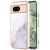 Защитный чехол Deexe Marble Style для Google Pixel 8A - White: фото 1 из 6