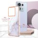 Защитный чехол Deexe Marble Style для Xiaomi Redmi Note 13 Pro 5G / Poco X6 - Purple (341167V). Фото 6 из 6